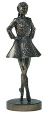 Irish Dancer Bronze Figurine