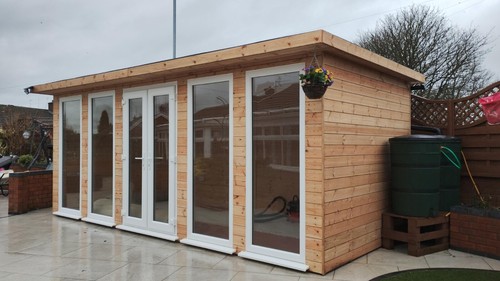 Insulated 16ft timber - insulated,