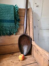 A Huge Carved Wooden Spoon