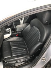 GENUINE 12-17 AUDI A6 C7 S LINE PASSENGER FRONT LEATHER SEAT MANUAL HEATED