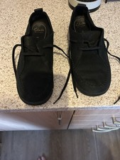 Ladies Clarks Trigenic Suede Shoes Size Uk 8