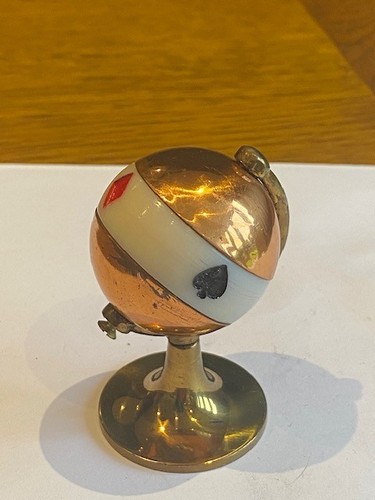 Vintage brass globe - vintage, bridge