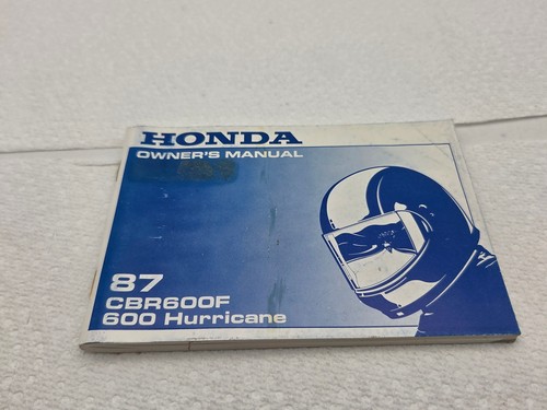 1987 honda cbr600f hurricane - 1987,