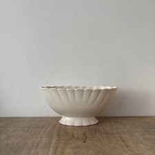 Vintage Rustic Large Scalloped