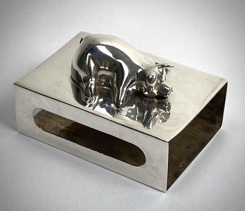 Solid silver sterling - sterling, match