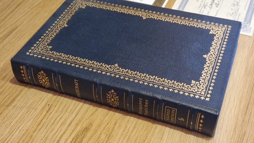 Margaret thatcher signed - margaret,