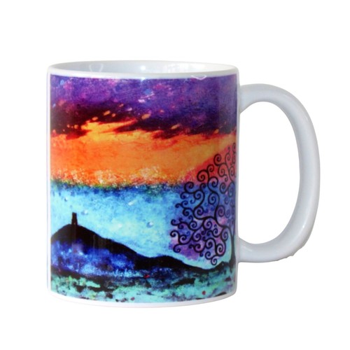 Glastonbury tor mug - mug,, of