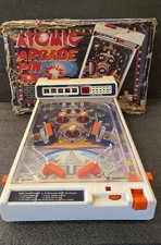 Vintage Tomy Palitoy Atomic Arcade Pinball  Battery Operated 1980’s - Untested