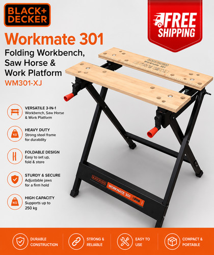 Black decker workmate - workmate, dual