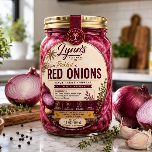 Lynn kitchen pickled - pickled, red