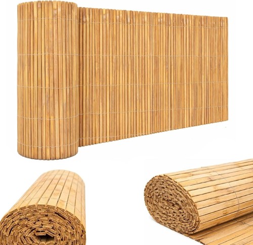 Bamboo screening roll - bamboo, fence