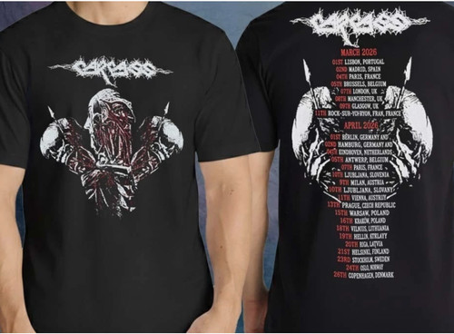 Carcass merch krushers the - merch, of