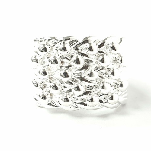 Silver keeper ring size - ring,