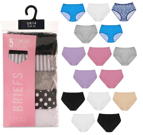 Ladies short midi briefs - ladies,