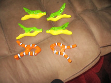 6 Pcs Beach Towel Clips Plastic for Sunbed Lounger/Clothes