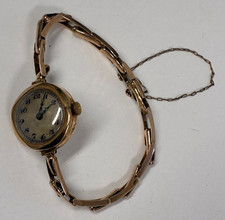 VINTAGE 9CT GOLD WRIST WATCH