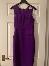 karen millen purple dress size