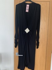 Gorgeous Couture Black Plunge