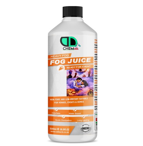 Smoke machine fluid - fluid, very