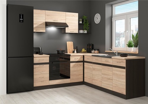 Corner kitchen cabinet - cabinet, right