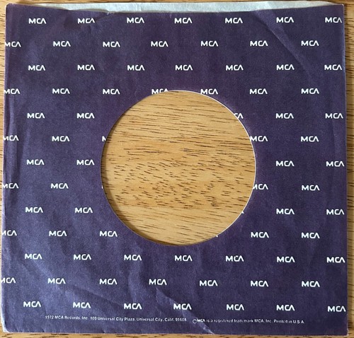 Mca records inc 45rpm black - mca,