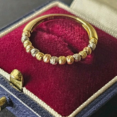 585 14ct gold tricolour dorika - 585,
