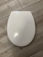 Roca White Toilet Seat (Used, Good Condition)