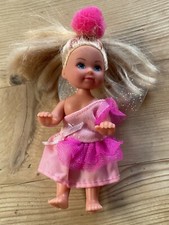 Simba - A Ballerina Small Doll  Fairy Wings  Dress Like Shelly Kelly Barbie Doll