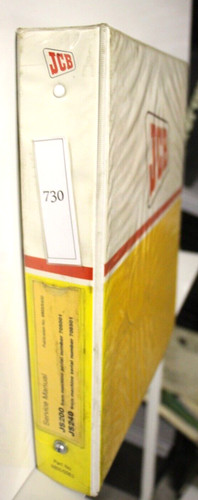 Jcb service manual - service, and