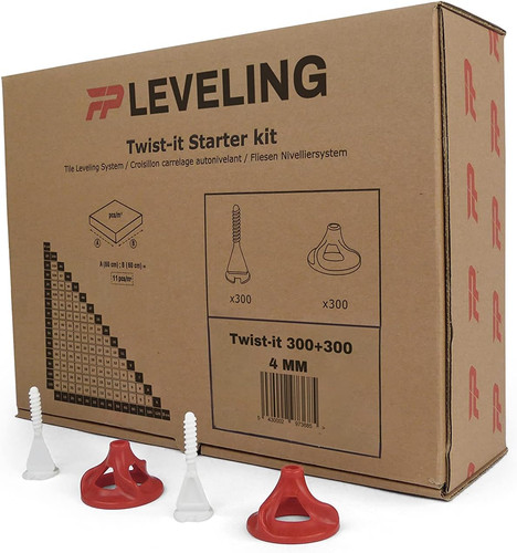 Tile leveling system - system, mm