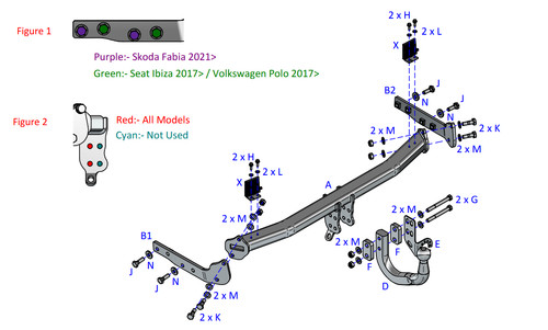 Towtrust swan neck automotive - swan,
