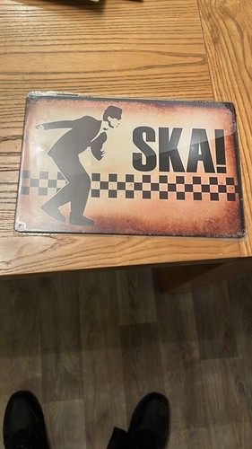 Ska 2tone 30cm 20cm metal - ska,