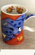 hound dogs mug by Jean brookshaw