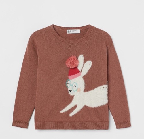 Girls rabbit jumper age - girls,
