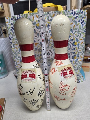 Vintage autographed bowling - vintage,