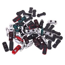 1:150 Scale Gauge N Painted Model Car for Building Train Layout (Pack of 50)