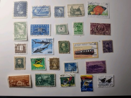 Bulk worldwide used stamps - bulk,