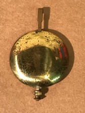 196a  Vintage Mantle Clock Pendulum Weight 48mm Diameter 7.5cm Long 121g