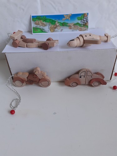 Kinder surprise toys wooden - toys., 4