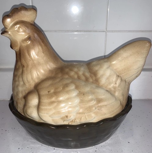 Vintage retro large - large, hen