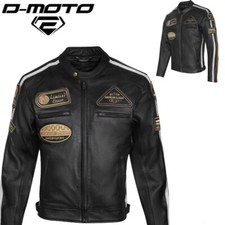 Mens vintage cafe racer - mens, brown