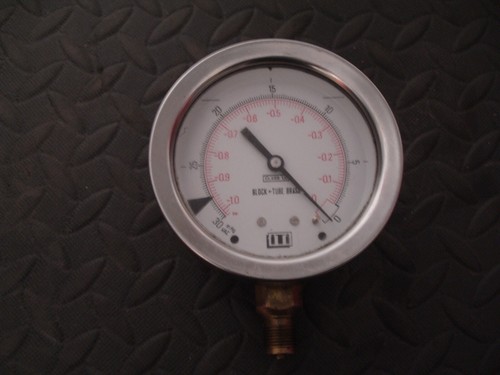 Vacuum gauge in hg - 30,