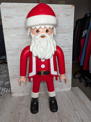 Large santa playmobil dispaly - playmobil,