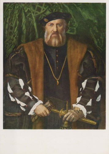 Postcard hans holbein - hans,