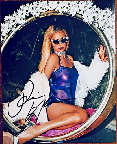 Paris hilton signed - hilton,