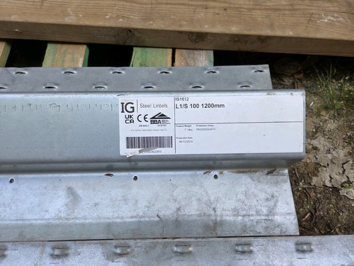 Steel lintels 100 01200mm - steel,