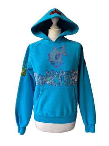 Vintage punky fish - punky, hooded