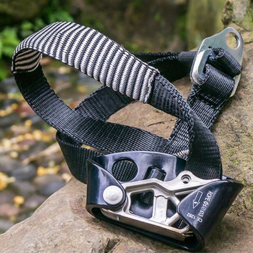 Foot rope climbing ascender - foot,