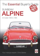 Sunbeam Alpine All Models 1959