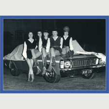 Ford Falcon XW 500 Retro Art